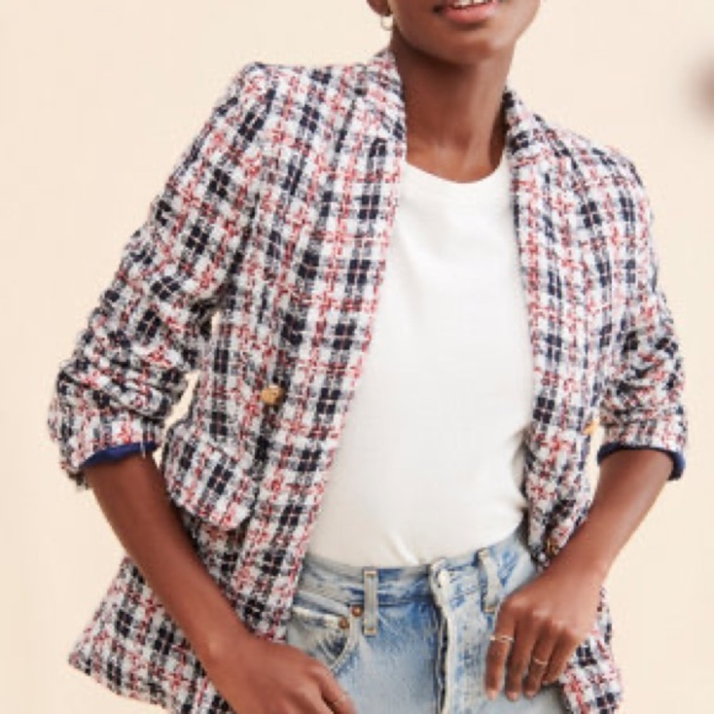 Charlotte London Tweed Blazer
